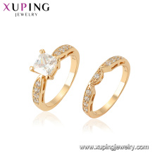15441 Xuping Bijoux en gros New Design Ring Set avec anneau en or 18K